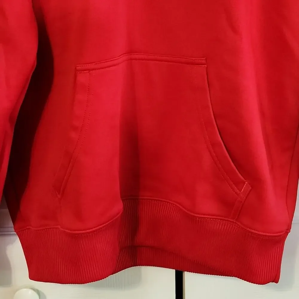 Adidas‎ Men's Tech Fleece Red & White Hoddie Size SM Athleisure Gorpcore Casual
